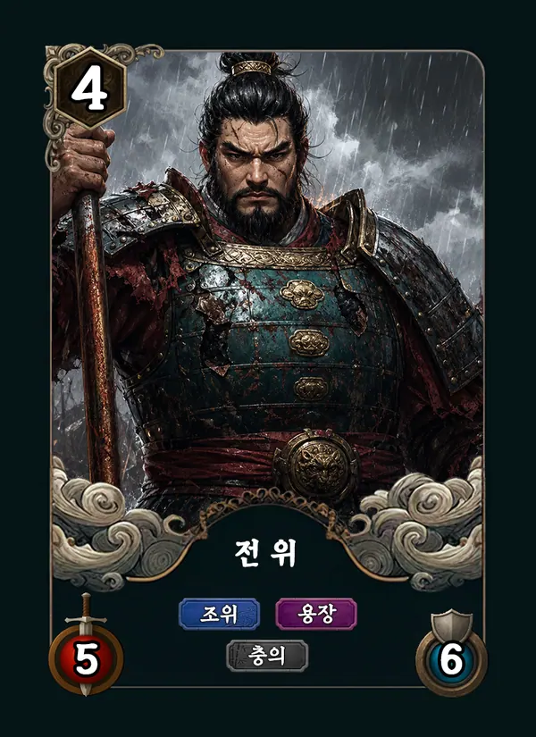전위 카드