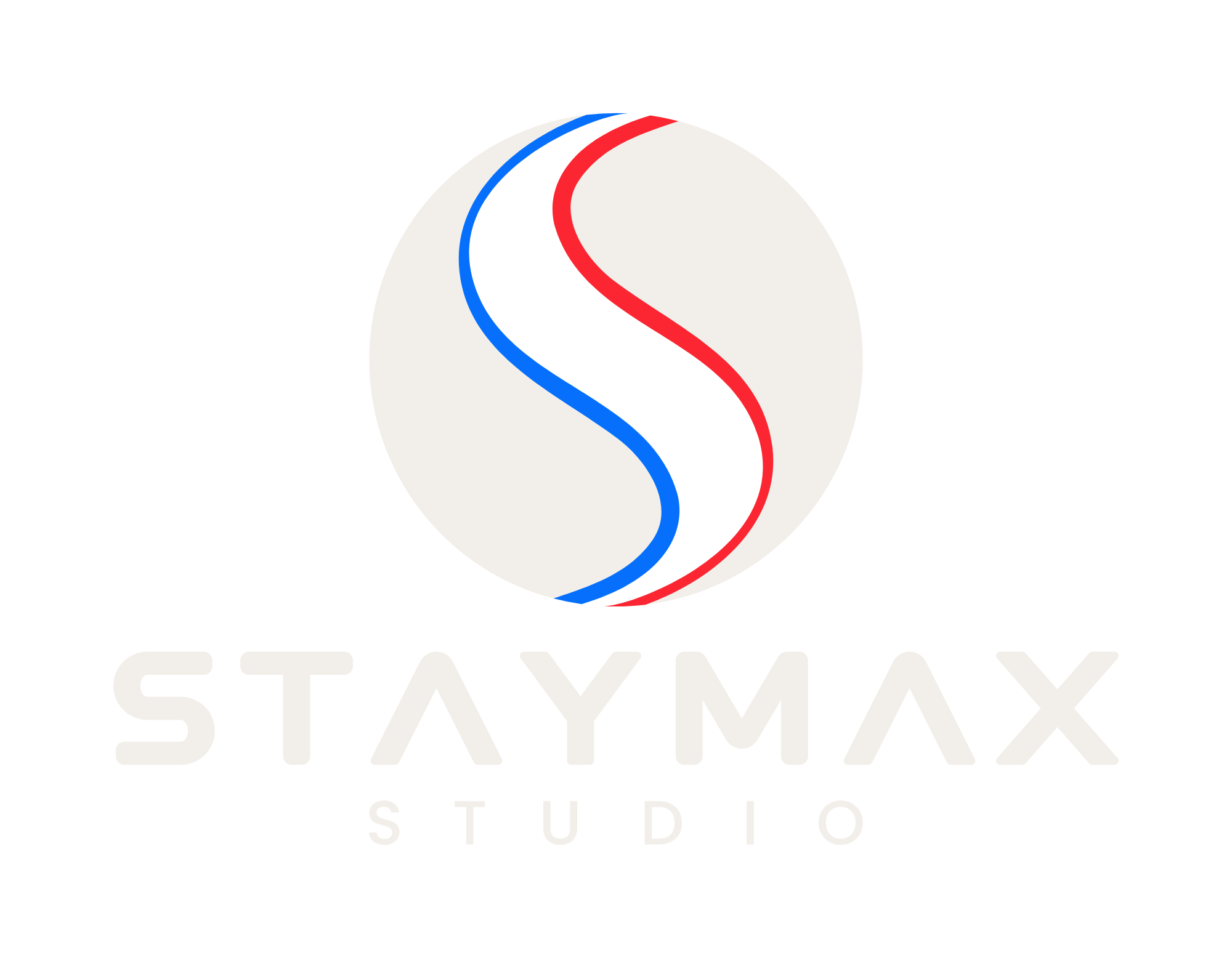 STAYMAX STUDIO 로고, 어두운 바탕용
